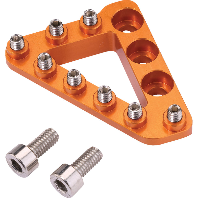 Moose Offroad Rear Brake Tip - Large - Orange 82-0000-20-40 | Brake Pedals & Parts