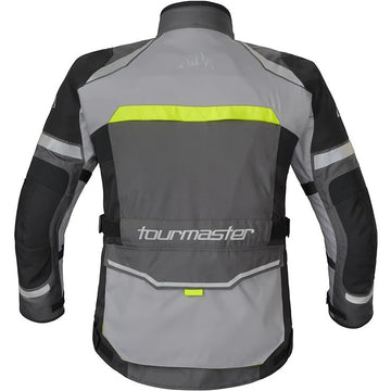 Tourmaster Mariner Laminated Jacket Gray/Hi-Vis LG