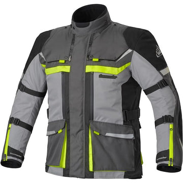 Tourmaster Mariner Laminated Jacket Gray/Hi-Vis XL