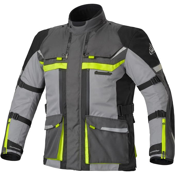 Tourmaster Mariner Laminated Jacket Gray/Hi-Vis MD