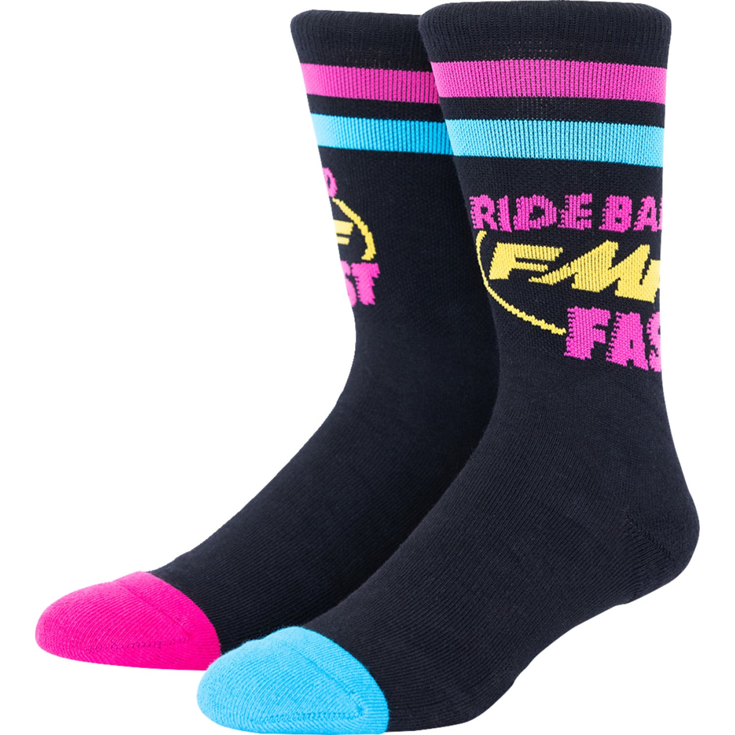 FMF FMF Ride Bad Socks - Black - One Size FA24194906