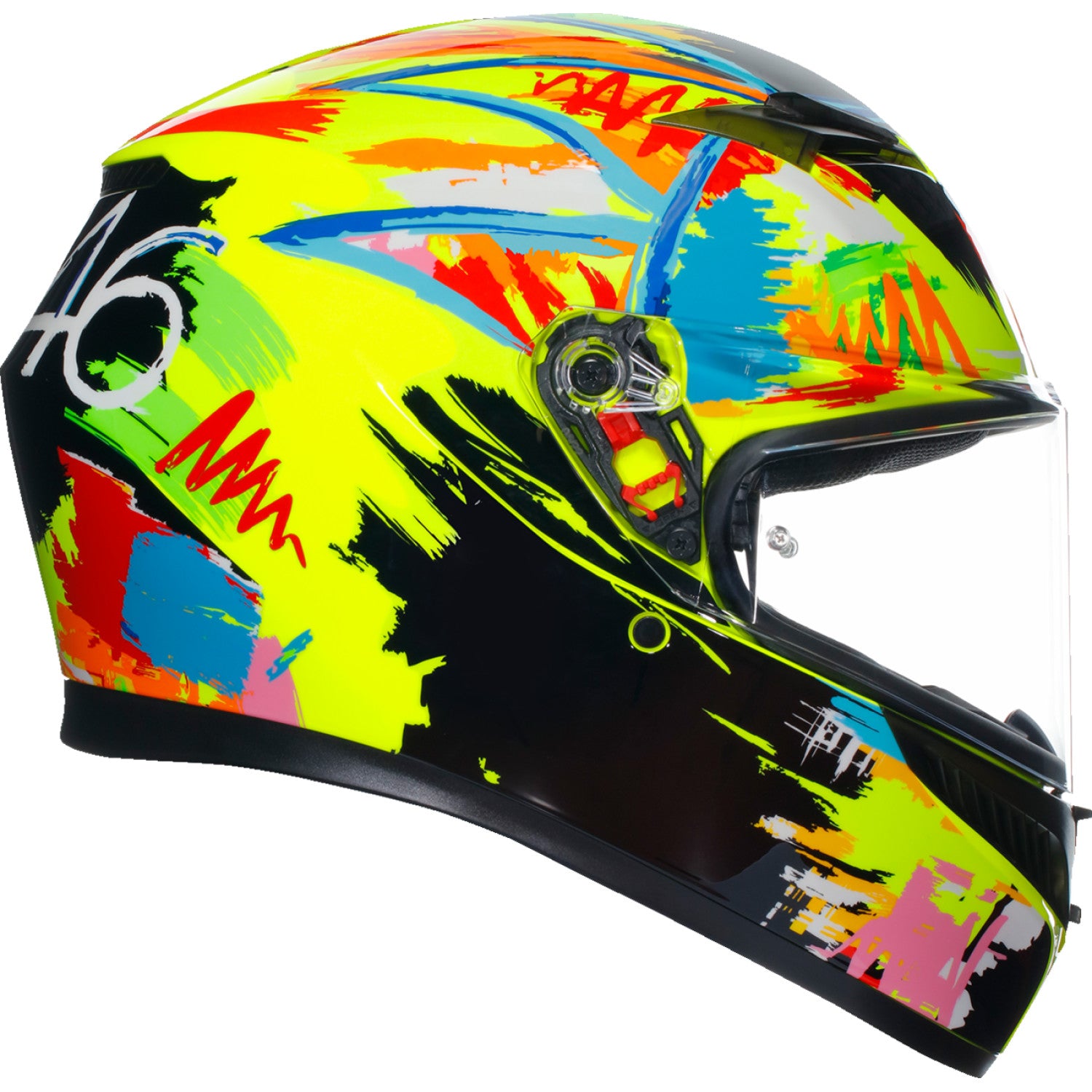 AGV K3 Helmet - Rossi Winter Test 2019 - Small 2118381004003S | Street Full Face Adult Helmet