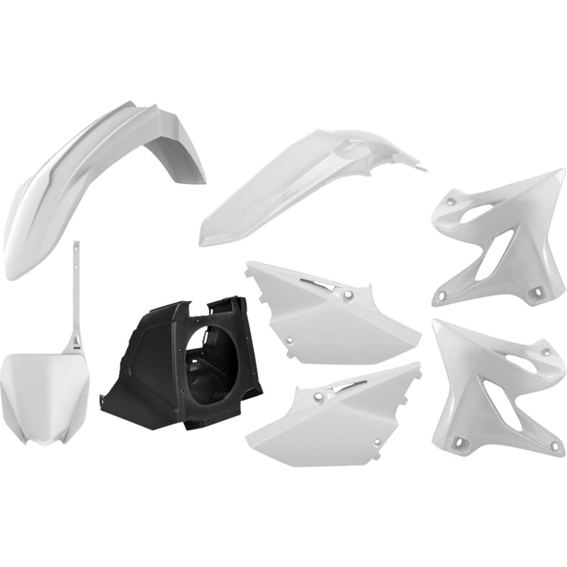 POLISPORT Restyled Body Kit - White - YZ 125/250 90900 by Polisport