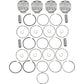 JE Pistons Piston Kit 345193 | JE Pistons | Piston & Ring Kits