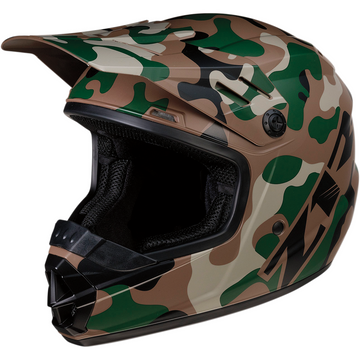 Z1R Youth Rise Helmet - Camo - Woodland - Medium 0111-1259