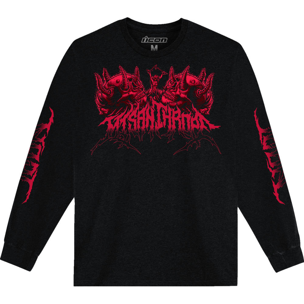 ICON Misanthrope* Long-Sleeve T-Shirt - Black - Large 3030-24624