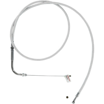 Magnum Shielding Sterling Chromite II? Braided Throttle Cable for Harley-Davidson - 30-3/4" 3325