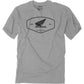 FACTORY EFFEX Honda Origin T-Shirt - Heather Gray - 2XL 28-87328