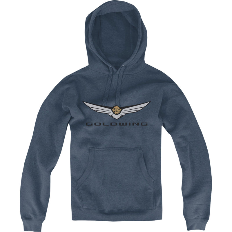 Honda Apparel Honda Goldwing Hoodie - Navy - 3XL NP21S-S1838-3X | Sweats Mens