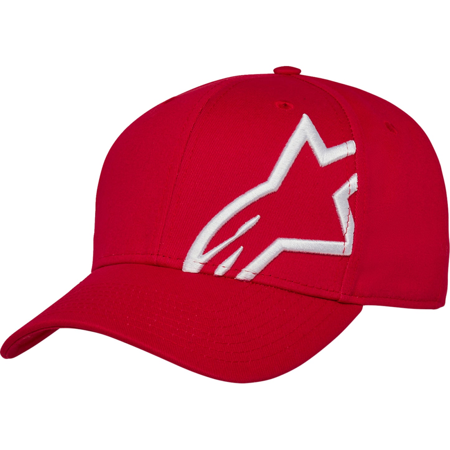 ALPINESTARS Corp Snap 2 Hat - Red/White - One Size 1211810093020OS