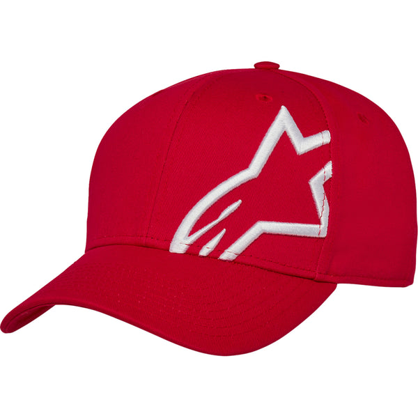 Alpinestars Corp Snap 2 Hat - Red/White - One Size 1211810093020OS