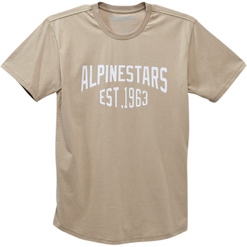 ALPINESTARS Arched Premium T-Shirt - Khaki - Large 12307150889L