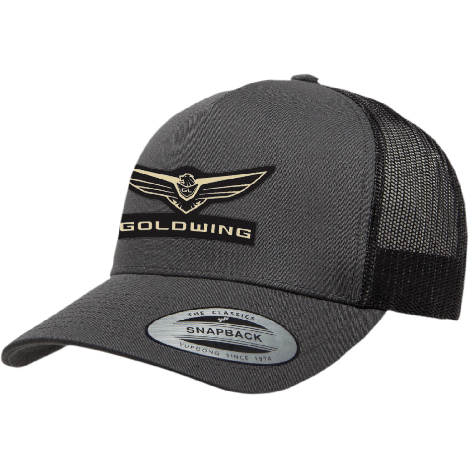 FACTORY EFFEX Goldwing Rally Hat - Gray/Black 25-86804