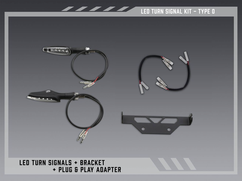 Yoshimura FE V2 Standard Led Turn Signal Kit Type O Triumph - Triumph Street Triple 765 R (2024-2026)