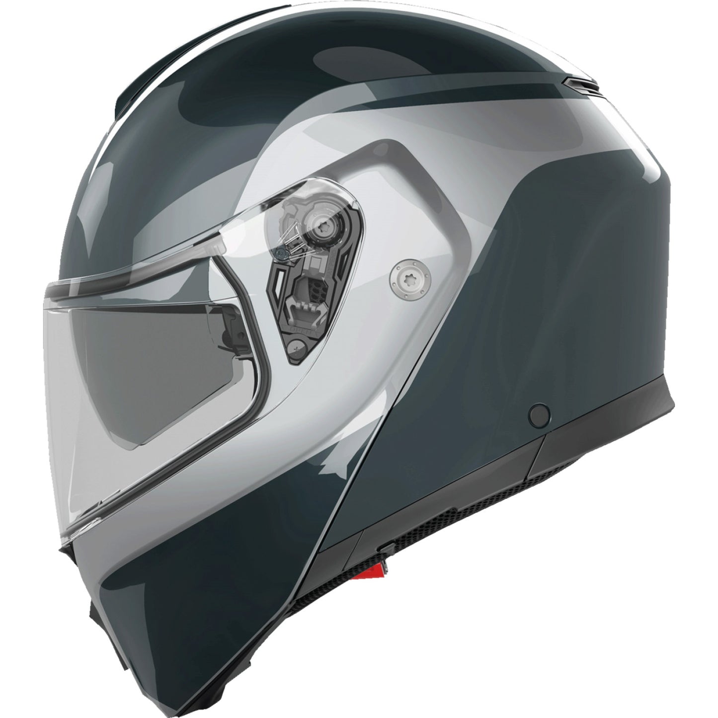 AGV Streetmodular Helmet - Levico - Gray/Silver - Small 2118296002003S | Street Full Face Modular Helmet