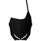 POLISPORT Number Plate - Restyle - Black - RM 125/250 8666600002 by Polisport