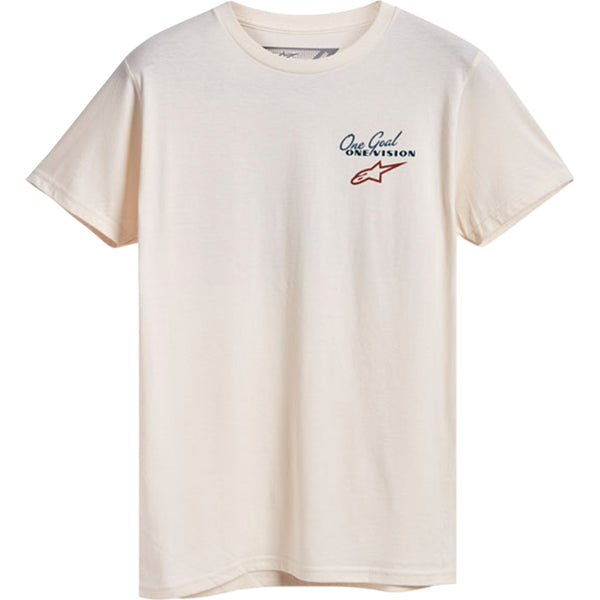 Alpinestars Flagged T-Shirt - Natural - 2XL 123372150912XL