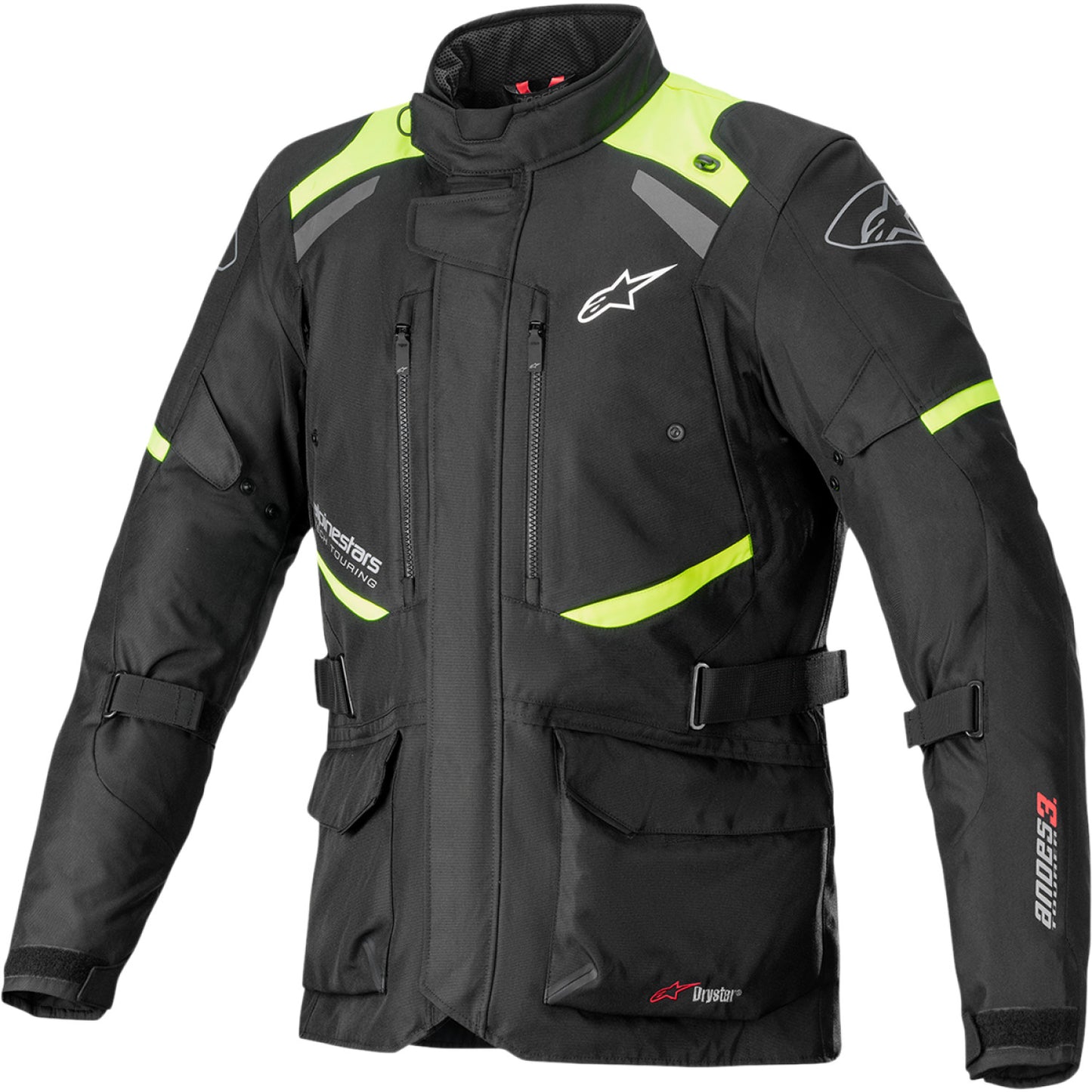 ALPINESTARS Andes v3 Jacket - Black/Yellow - Large 3207521-155-L