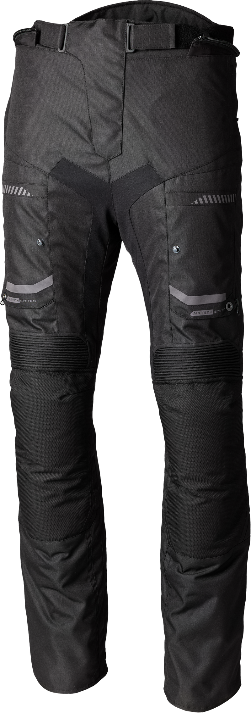 RST Maverick Evo Short Leg CE Textile Pants - Black/Black - L