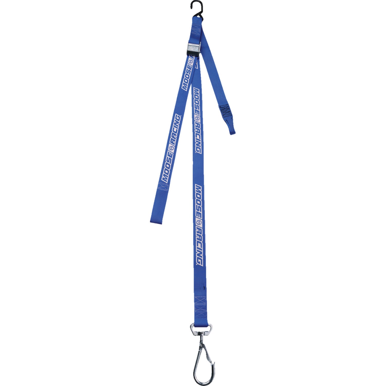 Moose Offroad 1-1/2" Tie-Downs with Swivel Hooks - Blue 3920-0529 | Tie Downs