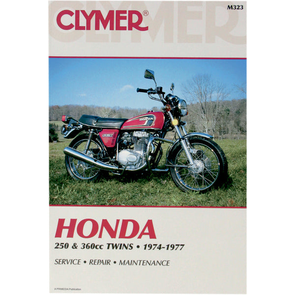 Clymer Manual - Honda - 250/360 Twins CM323