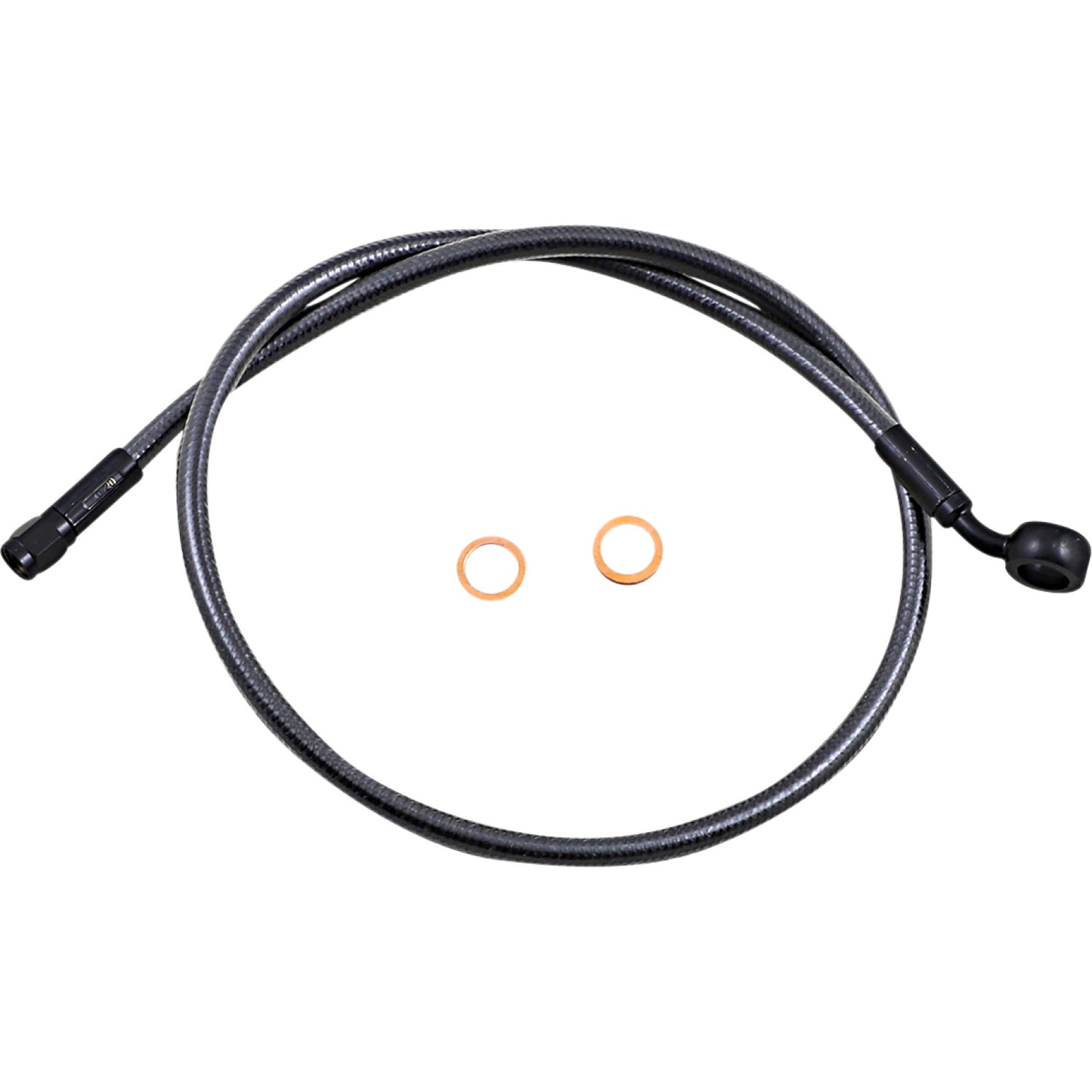 Magnum Shielding Brake Line - 12mm-35? - 32" - Black Pearl AS478132