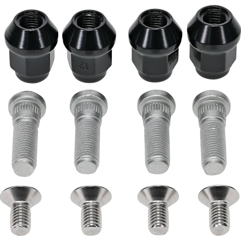 Moose Racing Wheel Stud/Nut Kit - Front/Rear - Can Am 85-1144