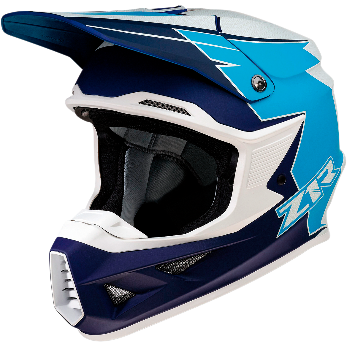 Z1R F.I. Helmet - MIPS? - Hysteria - Blue/White - Medium 0110-6434