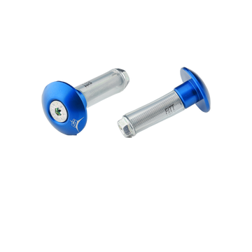 BAR ENDS SHERCO BLUE