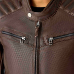 RST Women's Roadster Air D3O CE Leather Jacket - Brown - L
