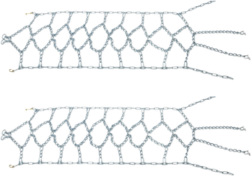 KIMPEX Tire Chains - V-Bar - Diamond - 16" W x 64" L - Pair 233579