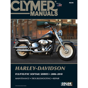 CLYMER Manual - Harley-Davidson - FLS / FXS / FXC Softail '06-'10 CM250
