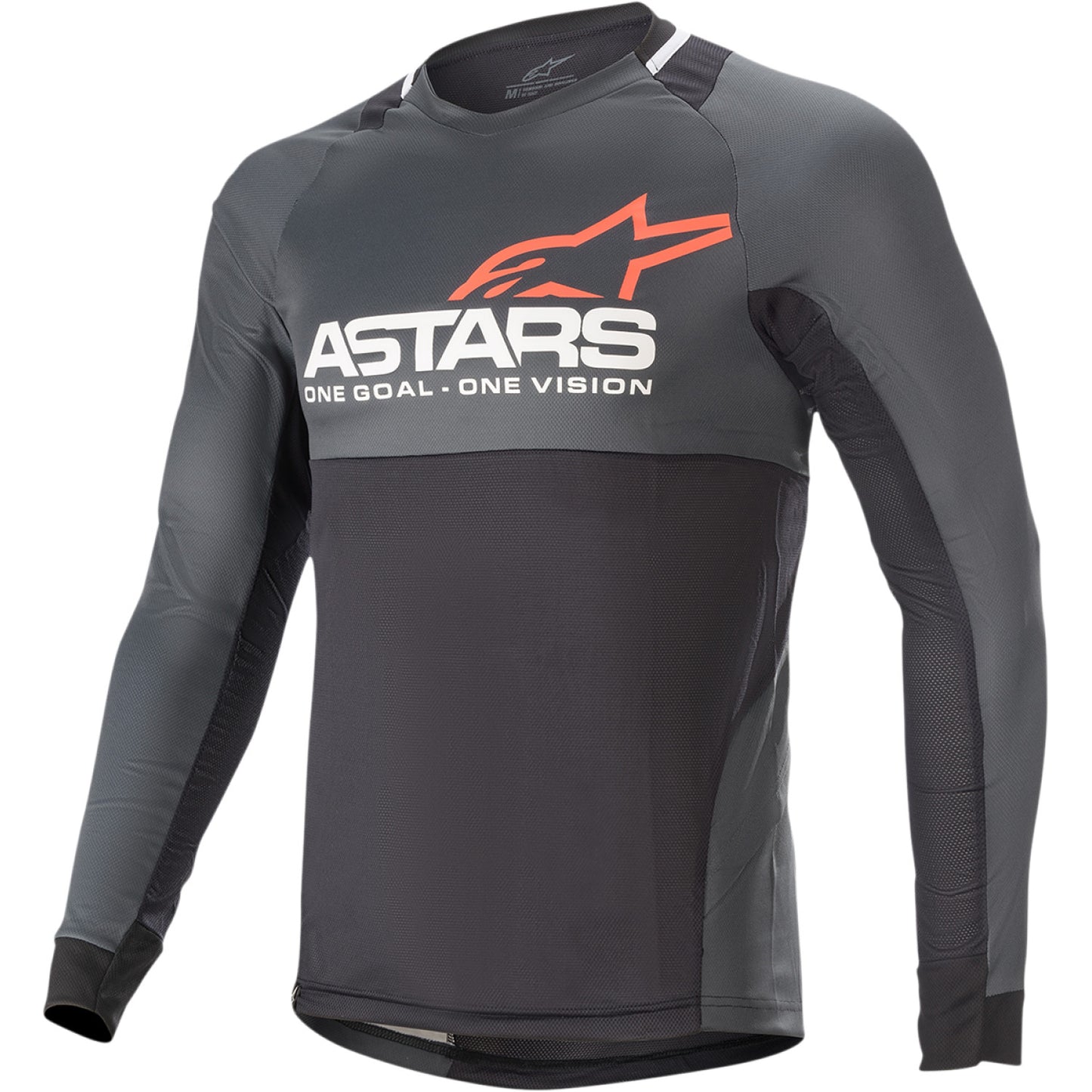 ALPINESTARS Drop 8.0 Long-Sleeve Jersey - Black/Coral - Small 1766921-1793-SM