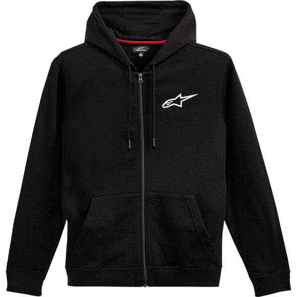 Alpinestars Ageless Zip Hoodie - Black/White - 2XL 12125360010202X