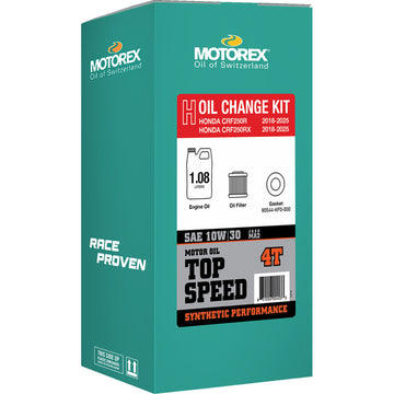 Motorex Oil Change Kit - Honda CRF 250 - 10W-30 311249