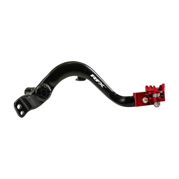 RFX Rear Brake Pedal Red Folding Tip Hon FXRB 10700 99RD