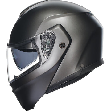 AGV Streetmodular Helmet - Matte Gray - Small 2118296002009S | Street Full Face Modular Helmet