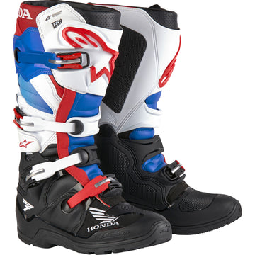 ALPINESTARS Tech 7 Enduro Drystar? Boots - Black/White/Blue/Red - US 10 2012723-1272-10