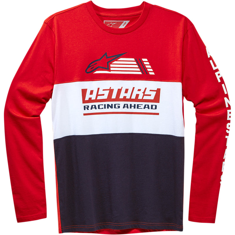 ALPINESTARS Rivalry Long-Sleeve T-Shirt - Red - 2XL 123074000302X