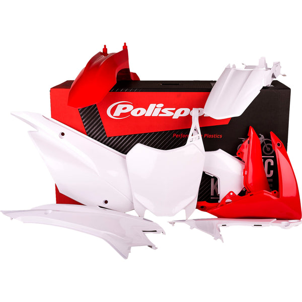 Polisport Body Kit - Complete - OEM Red/White - CRF 110F 90537