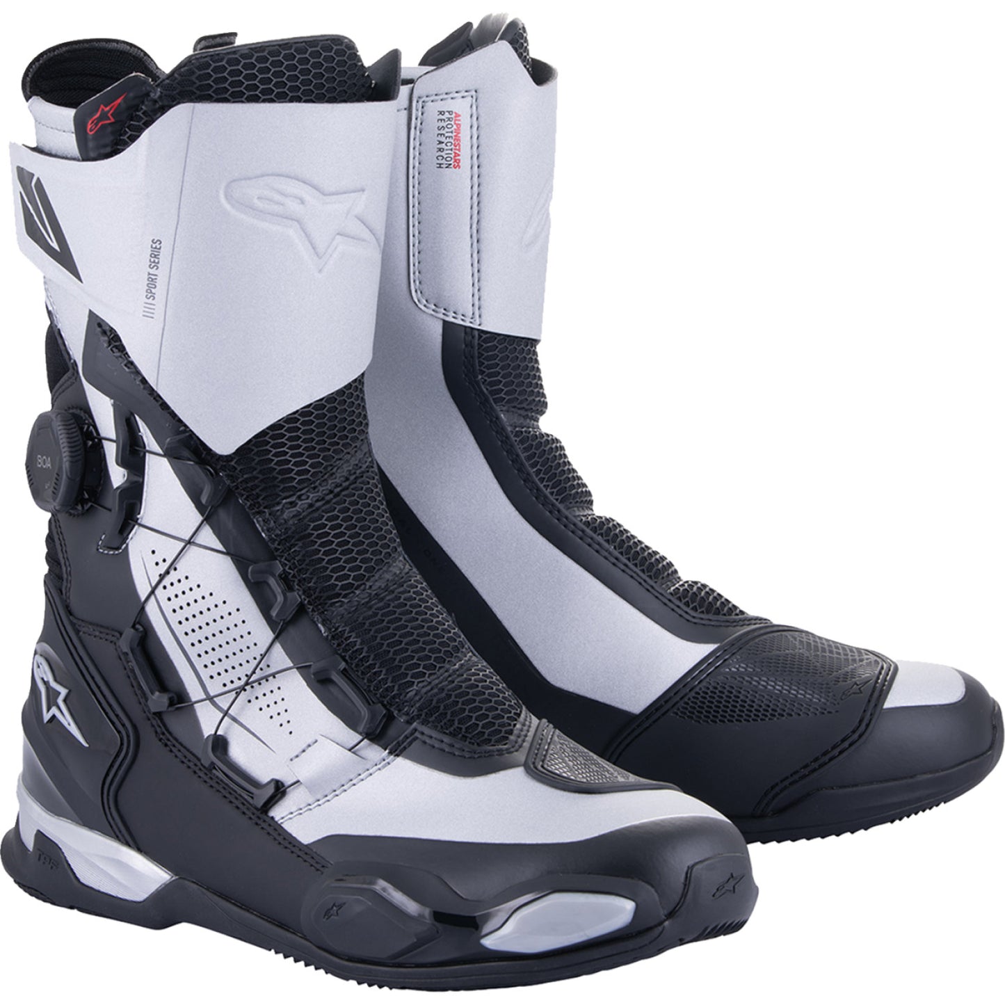 ALPINESTARS SP-X BOA Boots - Black/Silver - EU 41 2222024-119-41