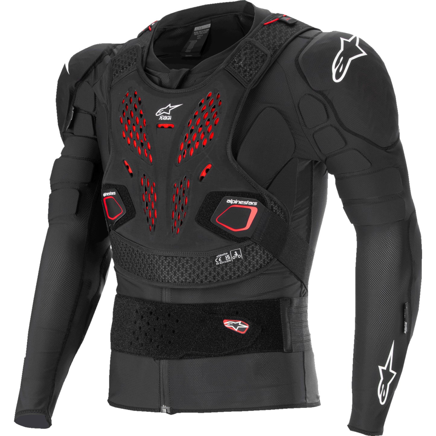 ALPINESTARS Bionic Pro v3 Plasma Protection Jacket - Black/Red/White - Small 6500125-132-S