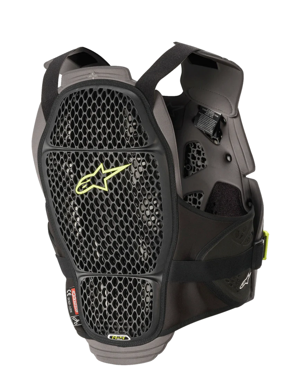Alpinestars A-4 Max Chest Protector Black / Anth / Flo X-Large / 2X