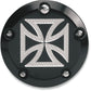 ACCUTRONIX Points Cover - Maltese Black - Twin Cam C1605-CB