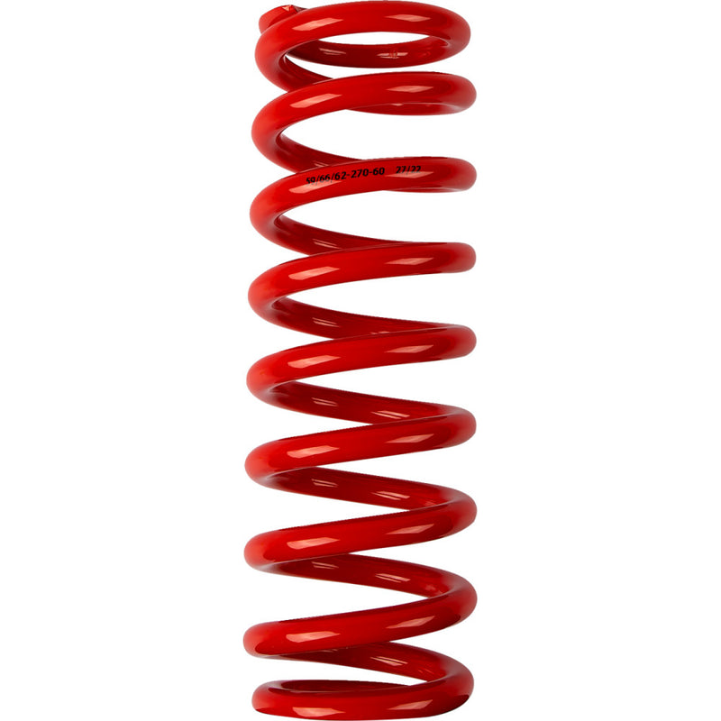Moose Offroad Shock Spring - 59/62 mm OD - 60 n/mm - Red 1312-0969