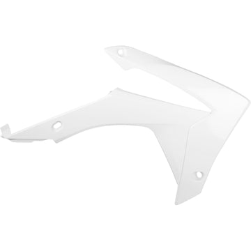POLISPORT Radiator Cover - White - CRF 250R/450R 8417100002 by Polisport