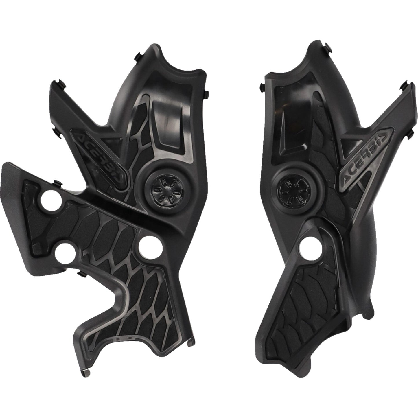 ACERBIS X-Grip Frame Guards - Black - Tenere 700 2911460001