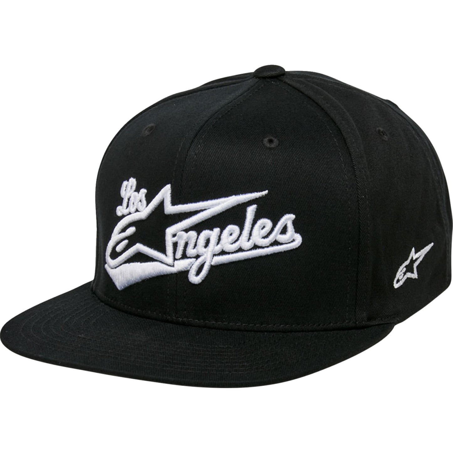 ALPINESTARS Los Angeles Hat - Black/White - One Size 1233815701020OS