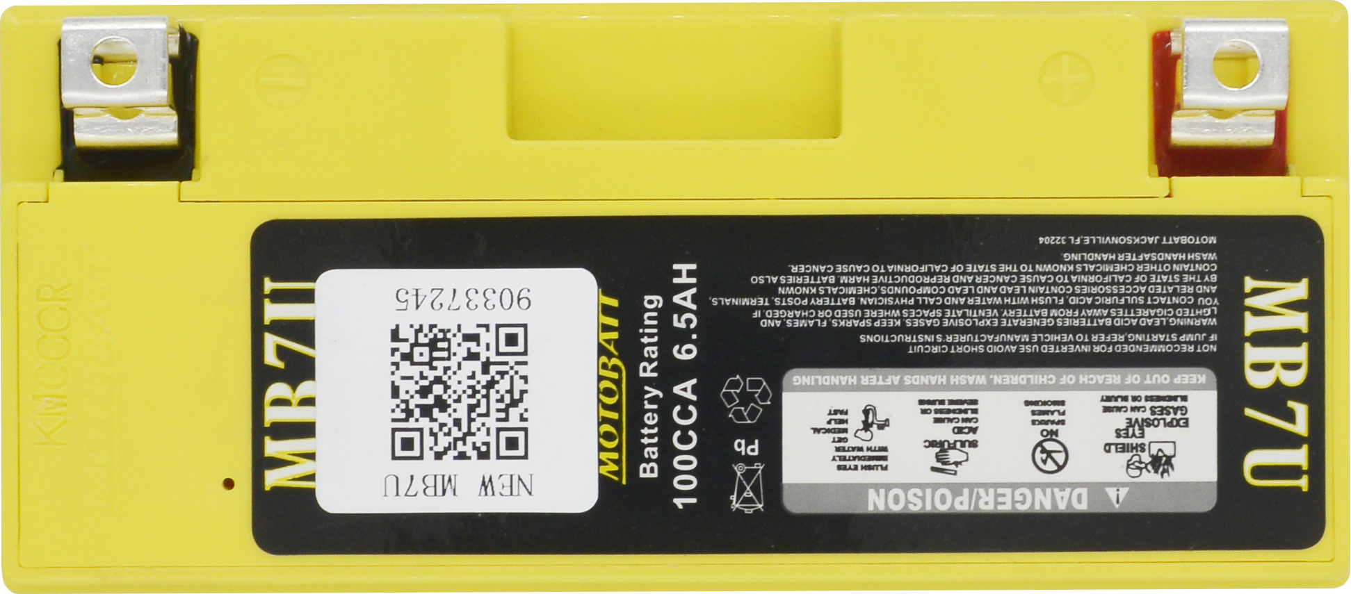Battery Mb7u Sealed Factory Activated