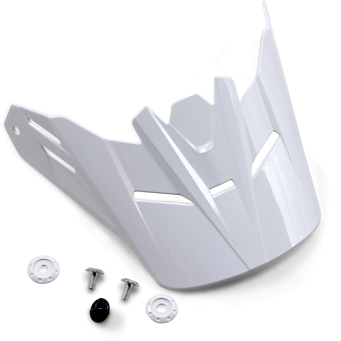 Z1R Youth Rise Visor Kit - Solid - Gloss White 0132-1342